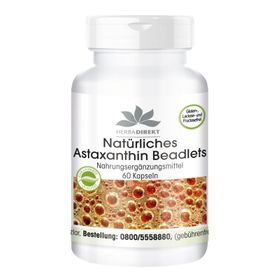 NATÜRLICHES Astaxanthin Beadlets Kapseln
