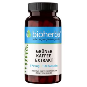 Bioherba Grüner Kaffee Extrakt Kapseln