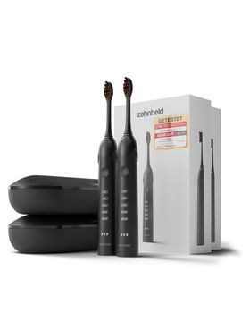 Zahnheld Schallzahnbürste im Doppelpack