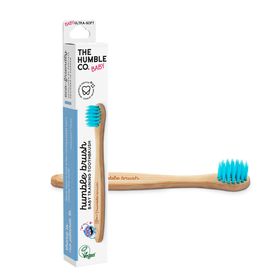 The Humble Co. Bambuszahnbürste Baby Blau