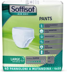 Soffisof Pants Super Inkontinenz Windelhosen für Erwachsene
