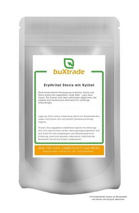 buXtrade Erythritol Stevia mit Xylitol