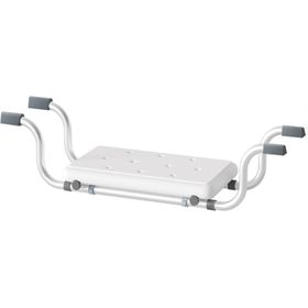 KARAT Badewannensitz Levi - Badewannenbrett - Verstellbar und rutschfest - Belastbar bis 136 kg