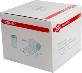 NOBA Nobafix elastische Fixierbinden Großverbraucherpackung ohne Folie 6 cm x 4 m