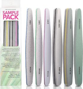 COOL-i Saphir Nagelfeile Set, doppelseitig für Gel & Naturnägel, robust & wiederverwendbar