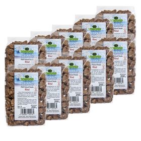 Schecker Hundesnack - ICELAND PUR Fleisch Treats Rind
