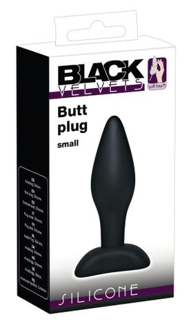 Black Velvets - Analplug  klassischer Butt Plug Large