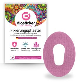 Diasticker® Dexcom G6 Fixierpflaster "Lila"