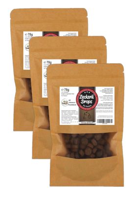 TierGlück Zeckerli® Drops mit Kokosnuss und Kardewurzel für Katzen