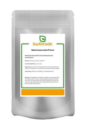 buXtrade Natrium Ascorbat Pulver