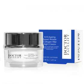 Doctor Facelift Anti-Aging Experte Falten Kollagen Filler Nachtcreme 50ml