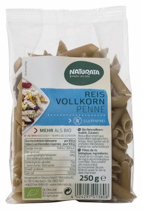 Naturata Reis Vollkorn Penne