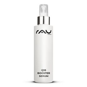 RAU Cosmetics Q10 Booster Serum - Anti-Aging Serum gegen Falten für straffe Haut