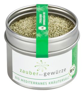 Zauber der Gewürze Bio Mediterranes Kräutersalz