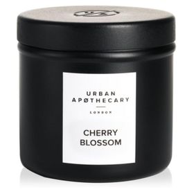 Urban Apothecary, Cherry Blossom Luxury Scented Travel Candle