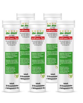 Dr. Hall ActiPower Plus, 5er Pack