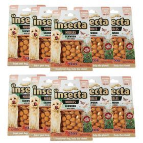 Insecta Nibbles Silkworm (Seidenraupe und Karotte) Hundekekse mit Insektenprotein