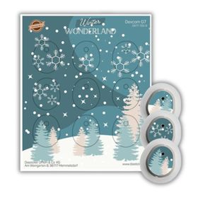 Diasticker® Dexcom G7 Stickerset "Winter Wonderland"