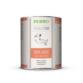 PERRO Premium Pur Lachs - Nassfutter Hund adult