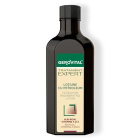 Gerovital Regenerationslotion mit Petroleum & Rizinusöl für geschädigtes und schütteres Haar 100 ml