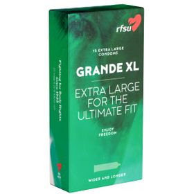 RFSU *Grande XL* (Extra Large for the Ultimate Fit) supergroße Kondome
