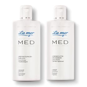 La mer MED Sparset Reinigungsmilch + Gesichtswasser