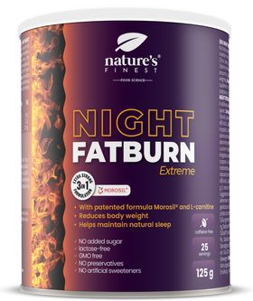 Nature's Finest Night FatBurn Extreme - Fatburner - ultimative 4-in-1 Nacht-Fettverbrenner