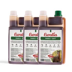 EWALIA Parex-Saft für Pferde Dreierpack