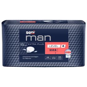 Seni Man Extra Plus Level 4 Inkontinenzeinlagen (1x15 Stk.)