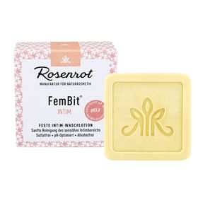 Rosenrot Naturkosmetik - FemBit® Intim - feste Waschlotion - Intimreinigung - Intimpflege