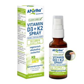 APOrtha® Vitamin D3 2.000 IE + Vitamin K2 MK-7 20 µg — Mundspray