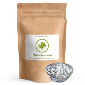 vitalundfitmit100® Natürliches Selen Kapseln