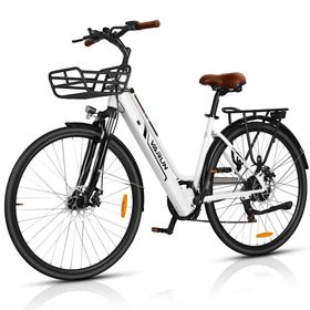 VARUN C700-8 Elektrofahrrad mit Frontkorb, 36V 10Ah Akku