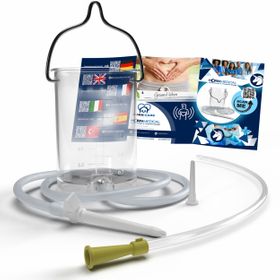 Horn Medical Einlaufbecher mit Irrigator-Set & Darmrohr CH 20 (40cm)