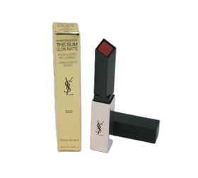 Yves Saint Laurent The Slim Glow Matte Lipstick Lippenstift Insurgent Red 202