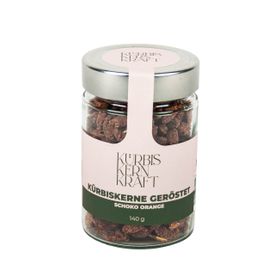 Kürbiskerne geröstet Schoko Orange – proteinreich – Snack