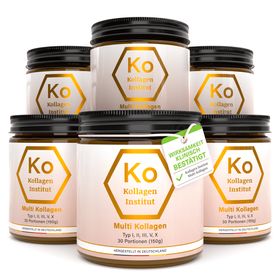 Kollagen Institut: Multi Kollagen Pulver - Typ I, II, III, V, X