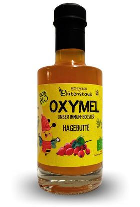 Bio Oxymel Hagebutte von Bio-Imkerei Blütenstaub