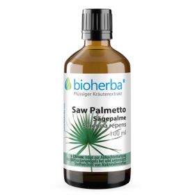 Bioherba Saw Palmetto Sägepalme Tropfen Tinktur