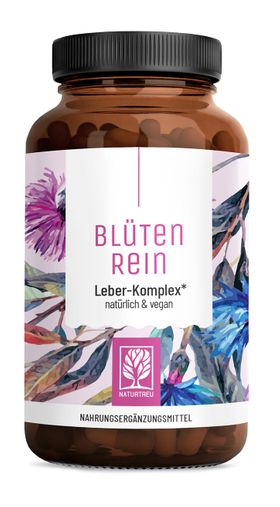 Leber Komplex Mariendistel Artischocke Löwenzahn Cholin 120 vegane Kapseln Blütenrein NATURTREU®