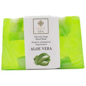 Olive-Spa - Handgemachte pflanzliche Glyzerinseife - Aloe Vera