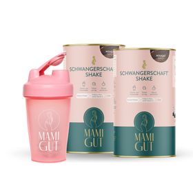 MamiGut Schwangerschaft  Monatspaket + Shaker