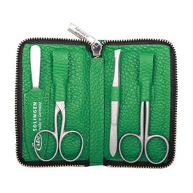 Erbe, Inox Reißverschluß-Etui Grün