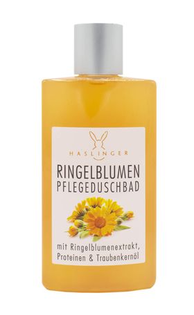 Haslinger Ringelblumen Pflegeduschbad mit Proteinen und Traubenkernöl
