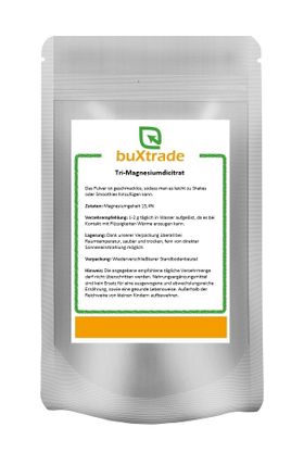 buXtrade Tri-Magnesiumdecitratcitrat