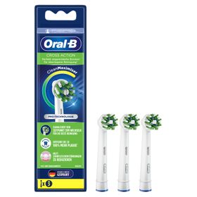 Oral-B - Aufsteckbürsten "CrossAction CleanMaximizer" in Weiß