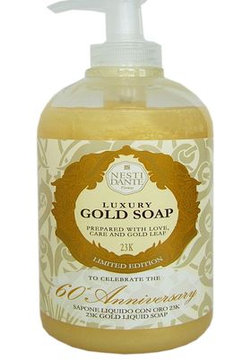 Liquid Soap 60th Anniversary Gold Leaf