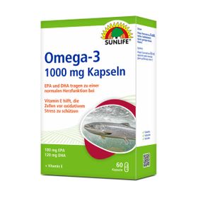 Sunlife Omega-3 1000 mg Kapseln
