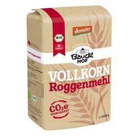 Bauck Mühle Roggenmehl Vollkorn demeter Bio