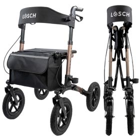 Rollator Tabas Mobility Air Champagner (Luftbereift)